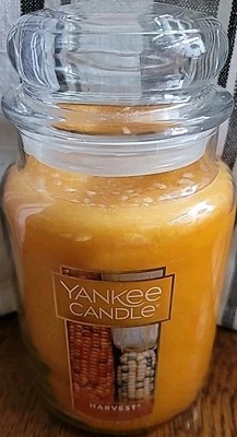 Yankee Candle HARVEST 22 oz Single Wick Original Large Jar Candle NEW! - Image 1 of 4
