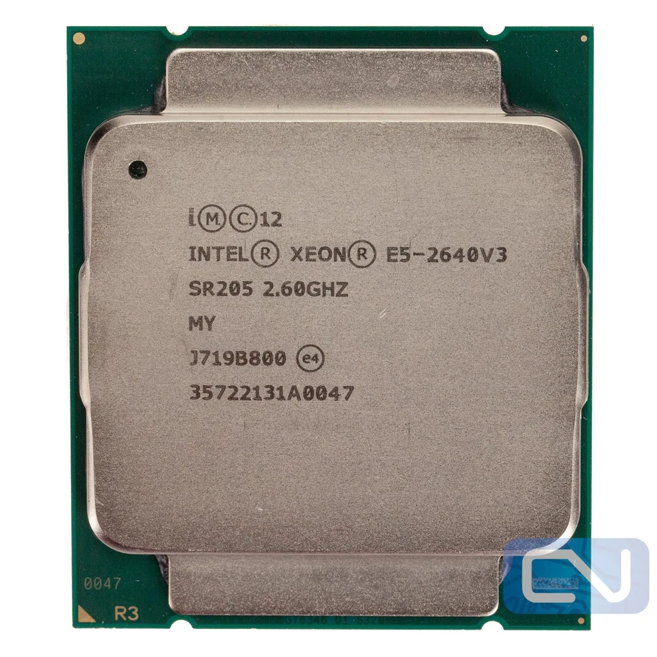 Procesador CPU de servidor Intel Xeon E5-2640 v3 2,6 GHz 20 MB SR205 LGA 2011-3 grado B Foto 1 de 4