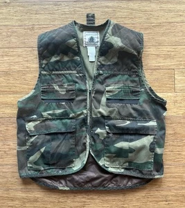Northwest Territory Vest Men Size Large Camouflage Hunting With Game Bag - Picture 1 of 10