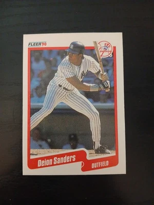 Fleer 1990 novato - Deion Sanders #454 (RC) Foto 1 de 4