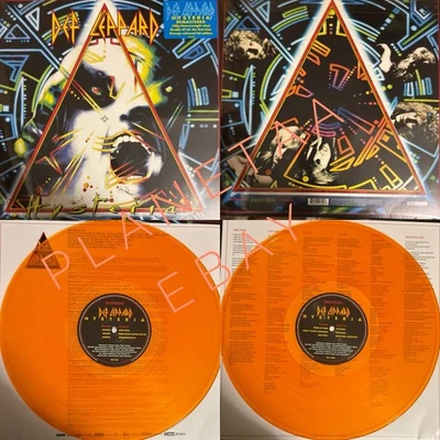 DEF LEPPARD Hysteria Orange Colored Vinyl. - Image 1 of 4