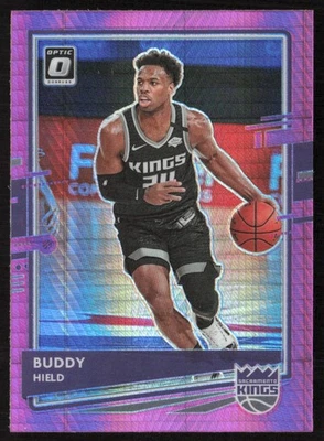 2020-21 Donruss Optic Hyper Pink Buddy Hield #60 Sacramento Kings - Image 1 of 2