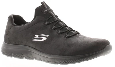 Skechers Womens Trainers Summits Memory Foam Lace Up black UK Size