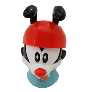 Animaniacs Wakko Character Eye Popper Toy Head Figure 4" 1998 Wendy's - Picture 1 of 6