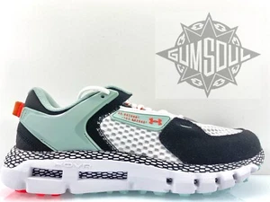 UNDER ARMOUR UA HOVR SUMMIT BLACK WHITE TEAL 3022579 002 sz 10.5 - Picture 1 of 12