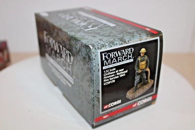 Corgi Forward March CC59170 Civilians at War  Fireman National Fire Service 1941 - Image 1 of 4