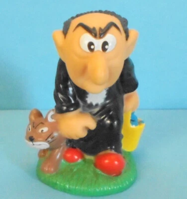 Stopfen Schlumpf : GARGAMEL MIT AZRAEL BiP Holland 1995 topper bouchon - Bild 1 von 4