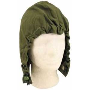 Genuine British Army Attachable Hood Olive Green Sateen 1950-Pattern Smock Hood - Picture 1 of 2