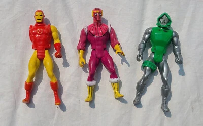 Figuras de colección Secret Wars Baron Zemo Iron Man Doctor Doom Marvel 1984 Mattel Foto 1 de 4