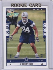 DEMARCUS WARE ROOKIE CARD 2005 Score Football RC Dallas Cowboys Football BRONCOS - Picture 1 of 2