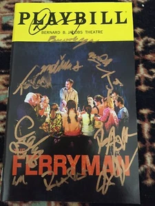 The Ferryman Cast Signed Playbill - Picture 1 of 5