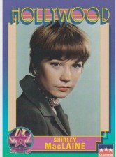 SHIRLEY MacLAINE--1991 Starline Hollywood Walk of Fame--Vintage Actress Card #37