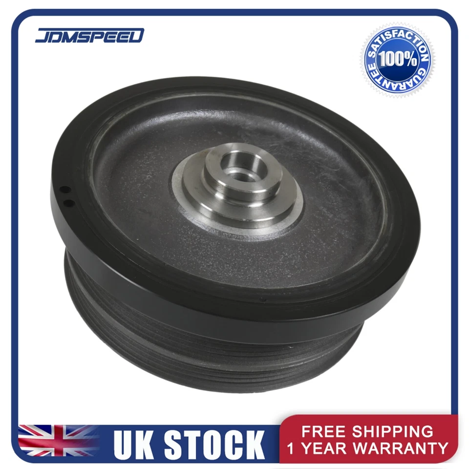 CRANKSHAFT PULLEY FOR BMW 1 5 SERIES E87 E60 E61 E83 X3 118d 120d 520d RWD AWD - Image 1 of 4