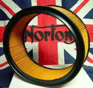 Norton Commando 750, 850, 1968-74, elemento filtro limpiador de aire, EE. UU. - Imagen 1 de 2