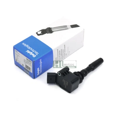 Bobina de ignição vela de ignição Delphi para Audi A1 S3 Q2 VW Tiguan Golf EA211 1.4T 16V - Imagem 1 de 4
