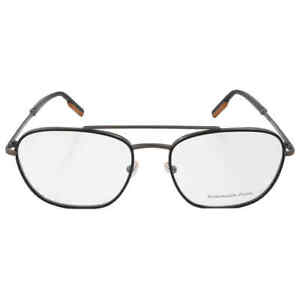 Ermenegildo Zegna Demo Geometric Men's Eyeglasses EZ5183 009 56 EZ5183 009 56