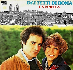 I VIANELLA - Dai Tetti di Roma 1975 (Vinile=Mint) LP Promo ETICHETTA BIANCA - Picture 1 of 1