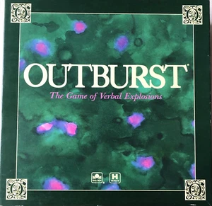 Outburst The Game of Verbal Explosions Party Game Vintage 1988 - Foto 1 di 3