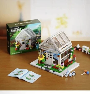Flower House Building Set Garden House Building Toy with Creative B... - Picture 1 of 6