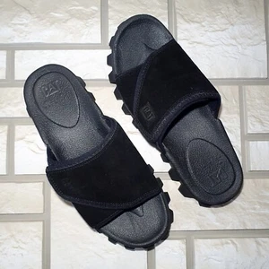 CAT Footwear Caterpillar Men's Suede Flip-Flops Sliders (44eur/28cm) - Picture 1 of 9