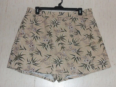 EXCELENTE SKORT MUJER BLANCO CIERVO PLUS BEIGE ESTAMPADO FLORAL TALLA 16W Foto 1 de 3