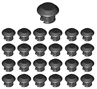 25 Lego RUBBER Grips for Tread Links (attachment,track,ev3,inserts,robot,tank) - Image 1 of 3