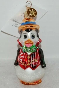 Radko OUT TO CHILL Christmas Ornament 00-168-0 PENGUIN - Picture 1 of 7