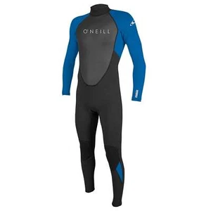O'Neill Reactor-2 Back Zip 3/2mm Men's Full Wetsuit - Black/ Ocean - 5040 - Picture 1 of 13