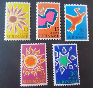Suriname 1970 Easter Charity Wonderful Nature bird SG65/9 MNH UM unmounted mint - Imagen 1 de 1