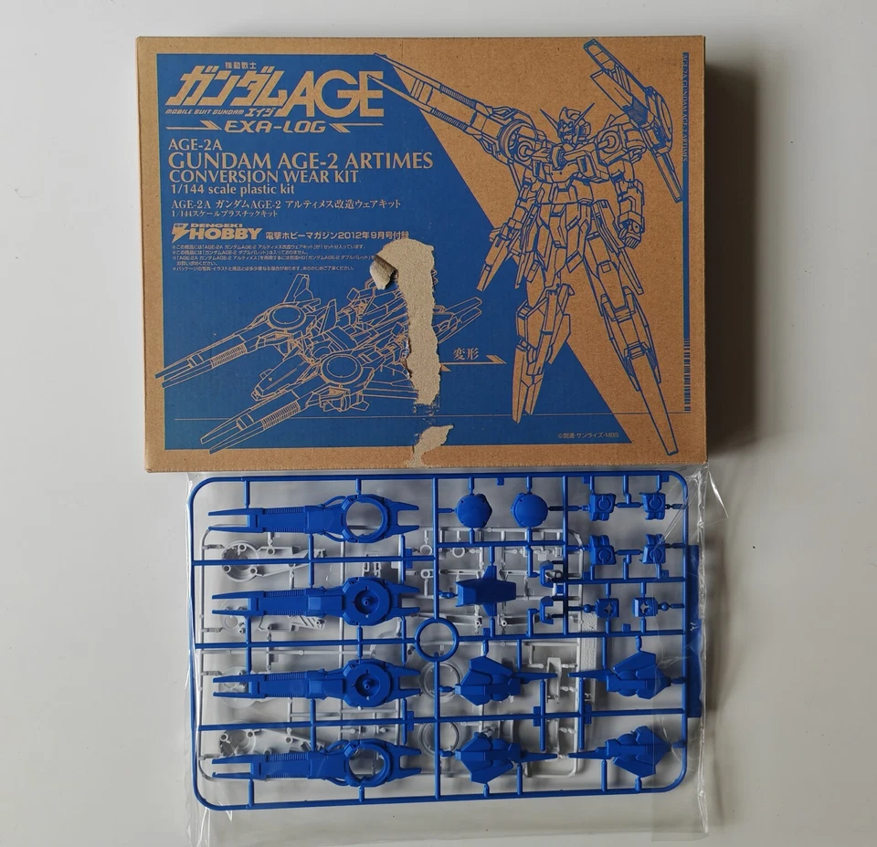 GUNDAM AGE-2 Artimes Conversion Wear Kit 1/144 Dengeki Hobby 2012 BANDAI JAPAN - Image 1 of 1