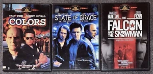 The Falcon And The Snowman/Colors/State of Grace DVD Sean Penn Triple Feature - Picture 1 of 3