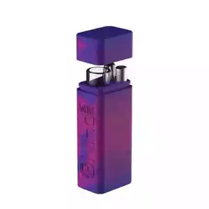 White Rhino Silicone Container WitAnodized Metal Bat, Original Purple Blue - Picture 1 of 5