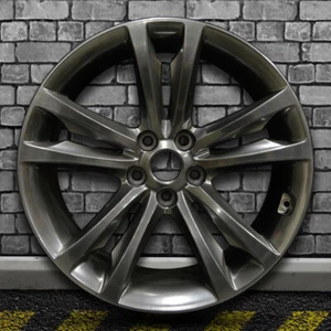 Hyper Bright Smoked Silver FF Factory Wheel for 2009-2012 Hyundai Genesis - 19x8 - Picture 1 of 3