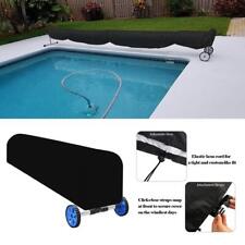16-24FT Feet Pool Reel Set Cover Waterproof UV Resistant Swimming Inground V6J6