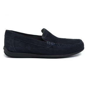 GEOX MOD.C4000 SCARPA UOMO MOCASSINO IN NABUK MODELLO ESTIVO LEGGERISSIMO  CON GOMMA SOTTO