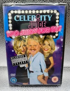 Celebrity Juice - Too juicy For TV (DVD, 2011) New & Sealed - Imagen 1 de 4