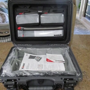 Nanuk 925 Waterproof Hard Case with Lid Organizer and Padded Divider Graphite - Picture 1 of 7