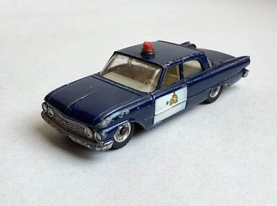 DINKY No.258 - FORD FAIRLANE USA POLICE CAR, Dark Blue (1962-1966) - Image 1 of 4