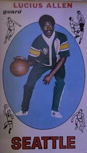 1969 Topps #6 Lucius Allen - Foto 1 di 1