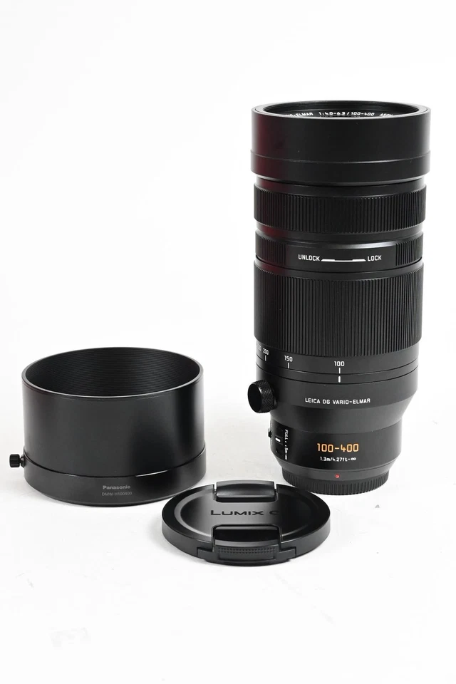 Panasonic DG 100-400mm f4-6.3 Vario-Elmar Power OIS MFT Lens H-RS100400 #178 - Image 1 of 4