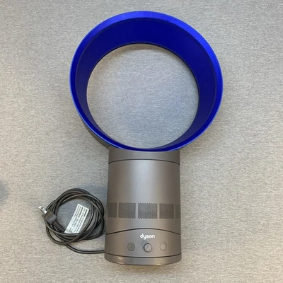 "Ventilador de escritorio de mesa Dyson AM01 multiplicador de aire de 10"" giratorio y oscilante azul/gris" Foto 1 de 4