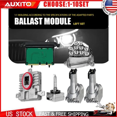 Kit de módulo LED bombilla de lastre de xenón LH para BMW Serie 5 528i 535i 550i 11-13 6-30X Foto 1 de 4