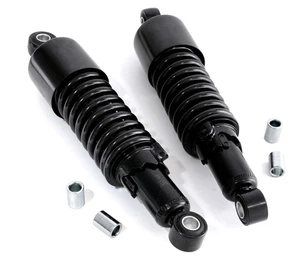 Stoßdämpfer progressiv einstellbar tief schwarz für Harley Suzuki Sonstige Honda - Picture 1 of 2
