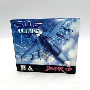 Blue Lightning Atari Jaguar CD Complete In Box - Picture 1 of 5