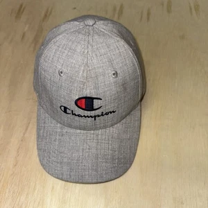 Champion Brand Gray Baseball Cap Hat - Picture 1 of 4