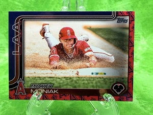 Mickey Moniak - 2025 Topps #479 Team Color Variation Short Print Angels Logo SP - Picture 1 of 11