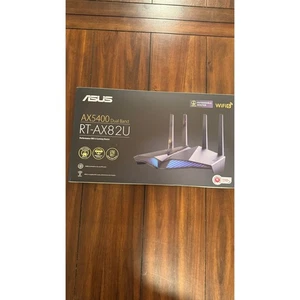 ASUS RT-AX82U AX5400 Dual Band WiFi 6 Gaming Router - New Open Box - Afbeelding 1 van 14