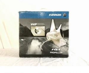 Genuine Evinrude 177325 RX4 15 x 22P 4 Blade Stainless Steel Propeller - Picture 1 of 13