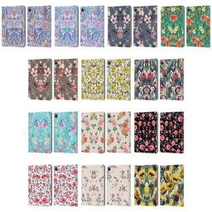 OFFICIAL MICKLYN LE FEUVRE FLORALS LEATHER BOOK WALLET CASE FOR APPLE iPAD - Picture 1 of 19