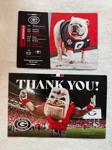 2024 Georgia Bulldogs Football Schedule Magnet Hartman Fund - Picture 1 of 2